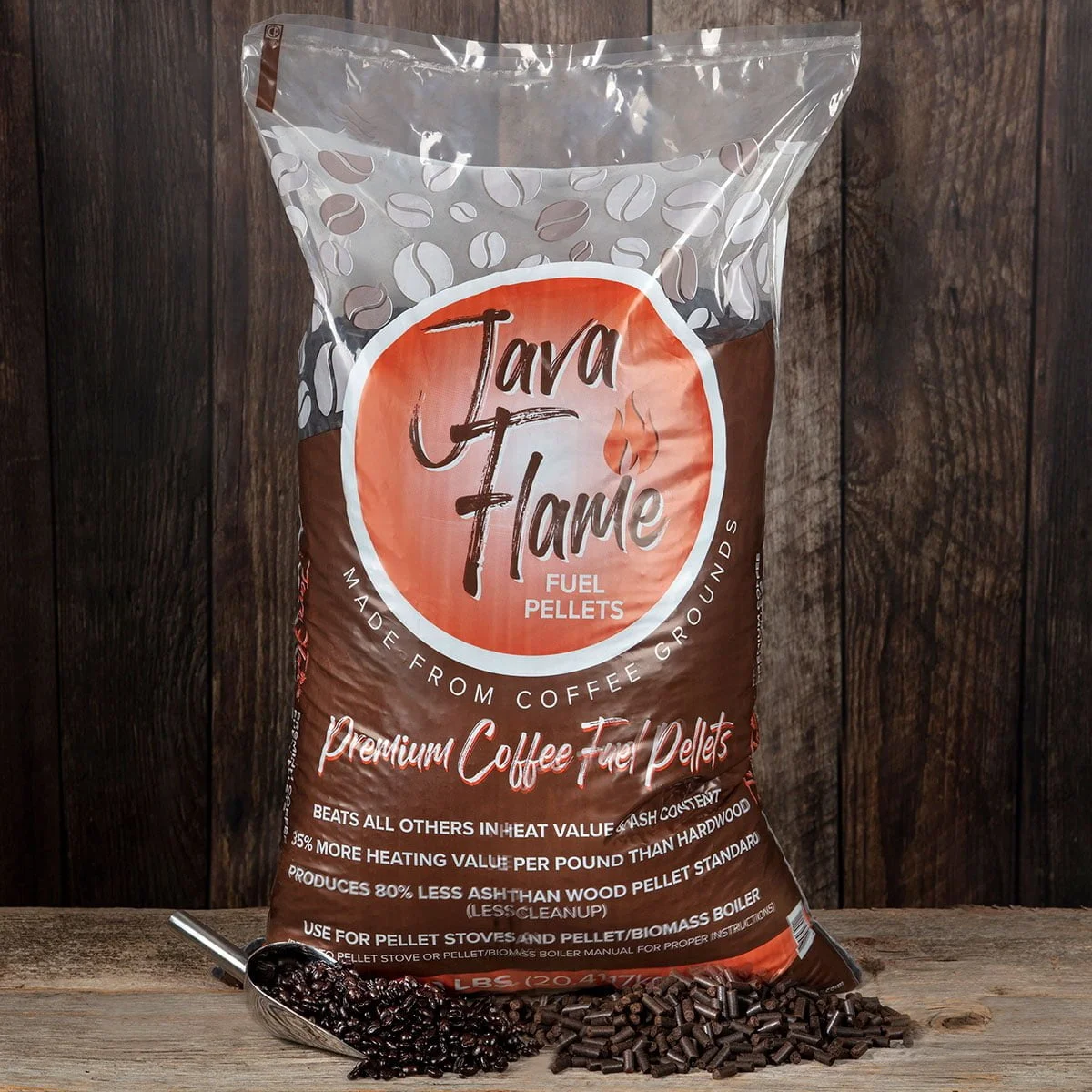 Java Flame Coffee Wood Pellets 40lb. bag – Squier Lumber & Hardware